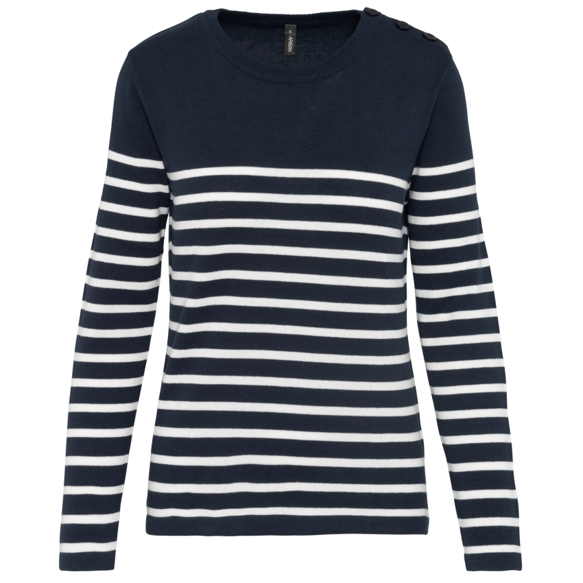 Pull marin pour femme