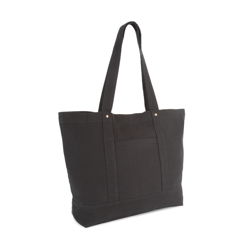 Grand sac de courses avec poche latérale