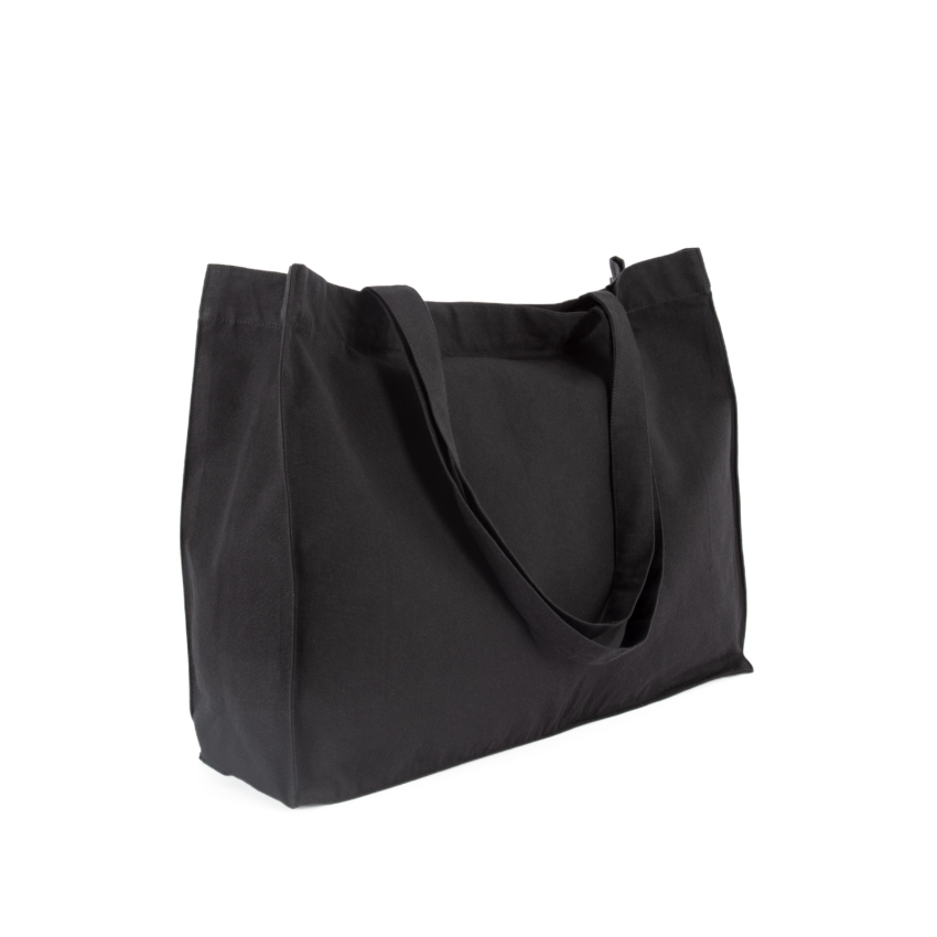 Grand sac de courses en coton recyclé