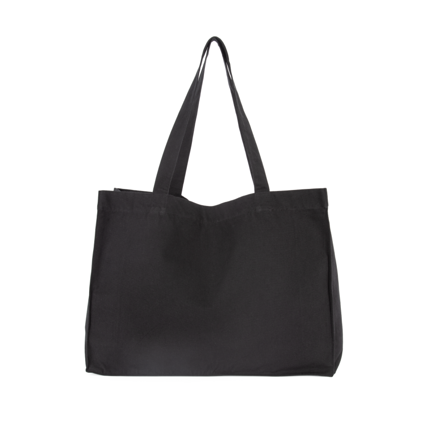 Grand sac de courses en coton recyclé