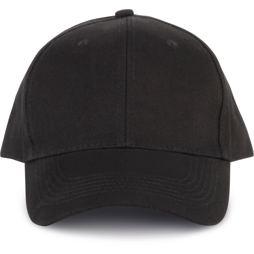 Casquette à 6 panneaux en coton biologique