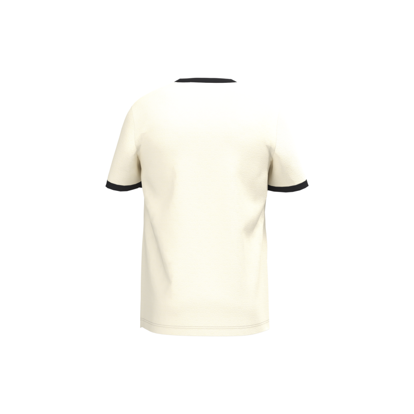 T-shirt ringer éco-responsable homme avec contrastes et aspect délavé