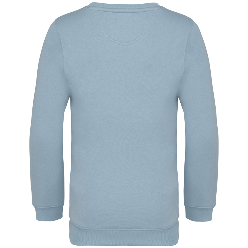 Sweat-shirt éco-responsable à col rond pour enfant