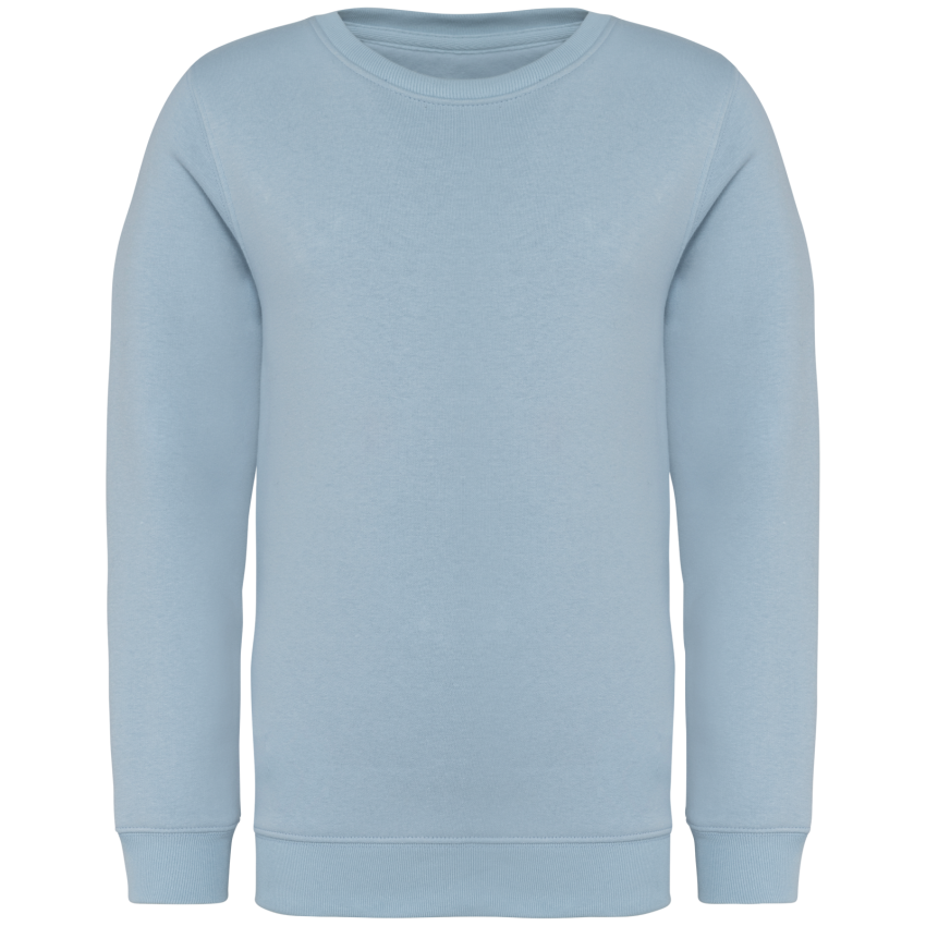 Sweat-shirt éco-responsable à col rond pour enfant