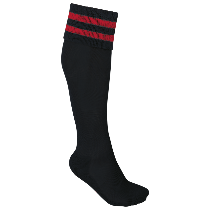 Chaussettes de sport à rayures