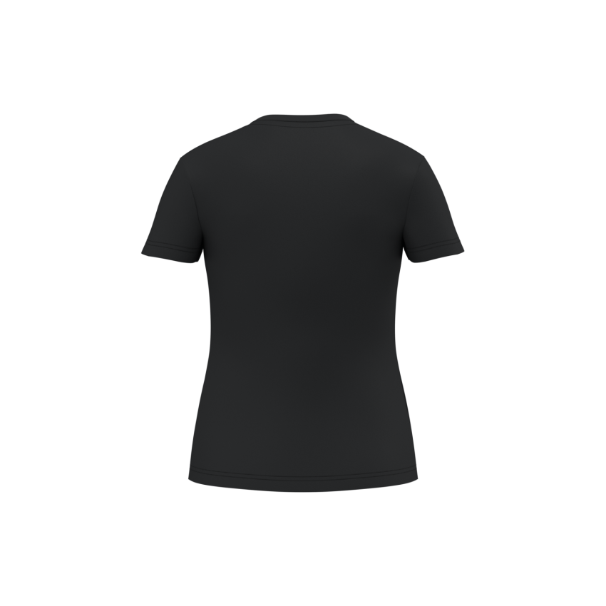 T-shirt éco-responsable à col en V antibactérienne pour femme