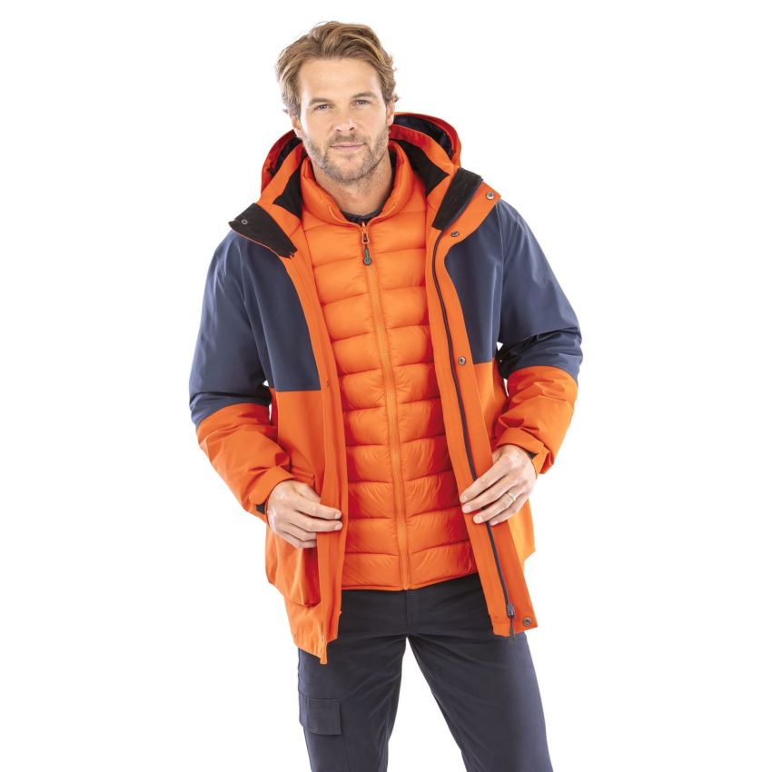 Blouson Ripstop en matière recyclée 3 en 1