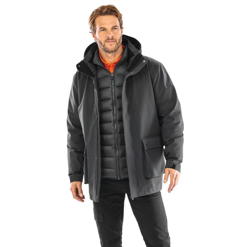 Blouson Ripstop en matière recyclée 3 en 1