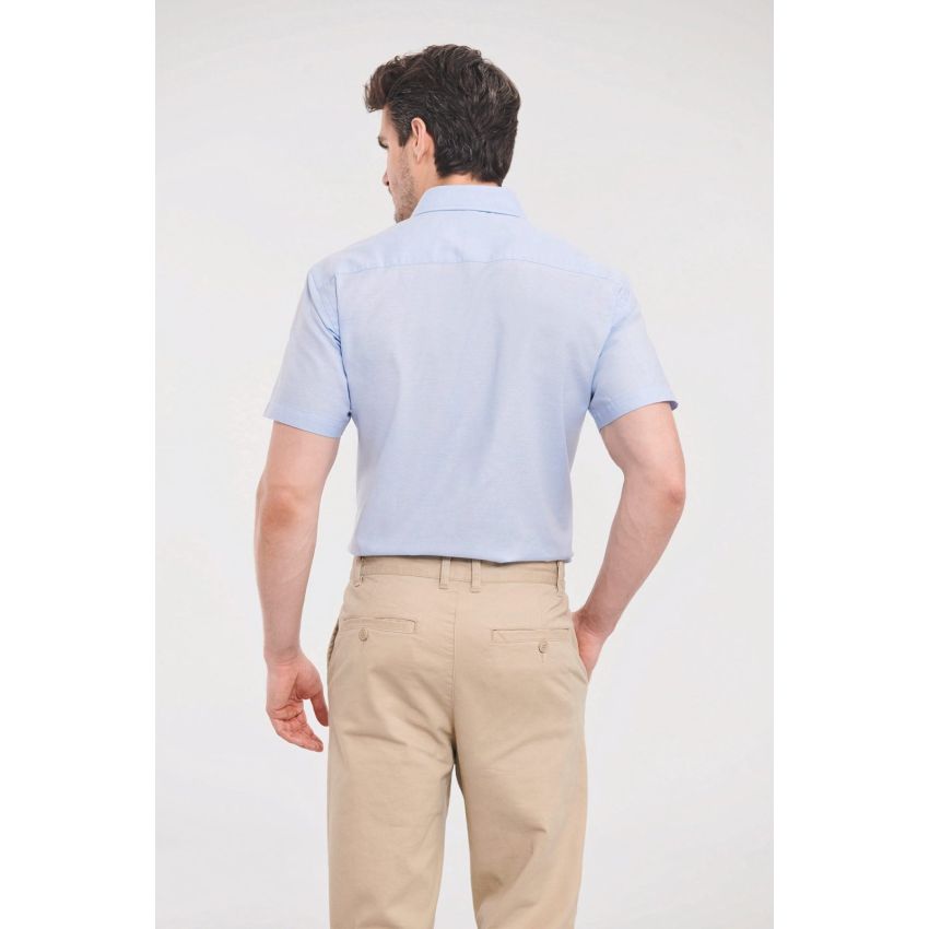Chemise homme manches courtes Oxford