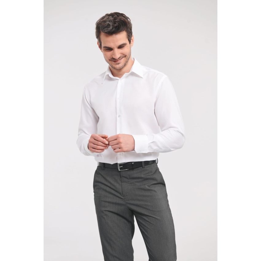 Chemise homme à manches longues - pas besoin de repassage