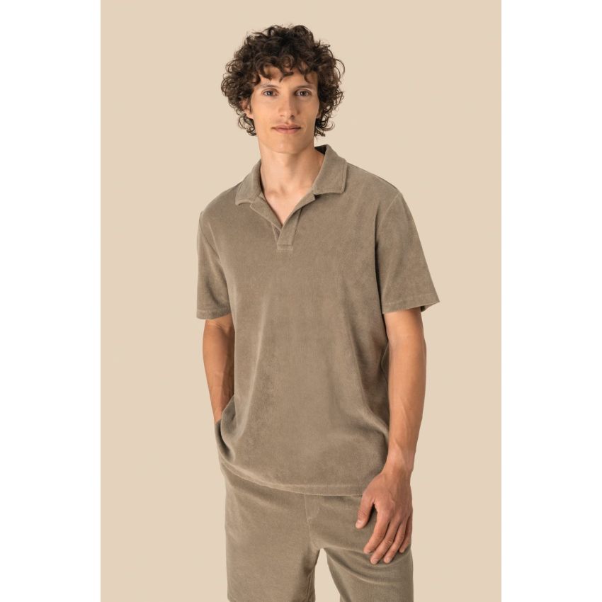 Polo éco-responsable en maille turque pour homme