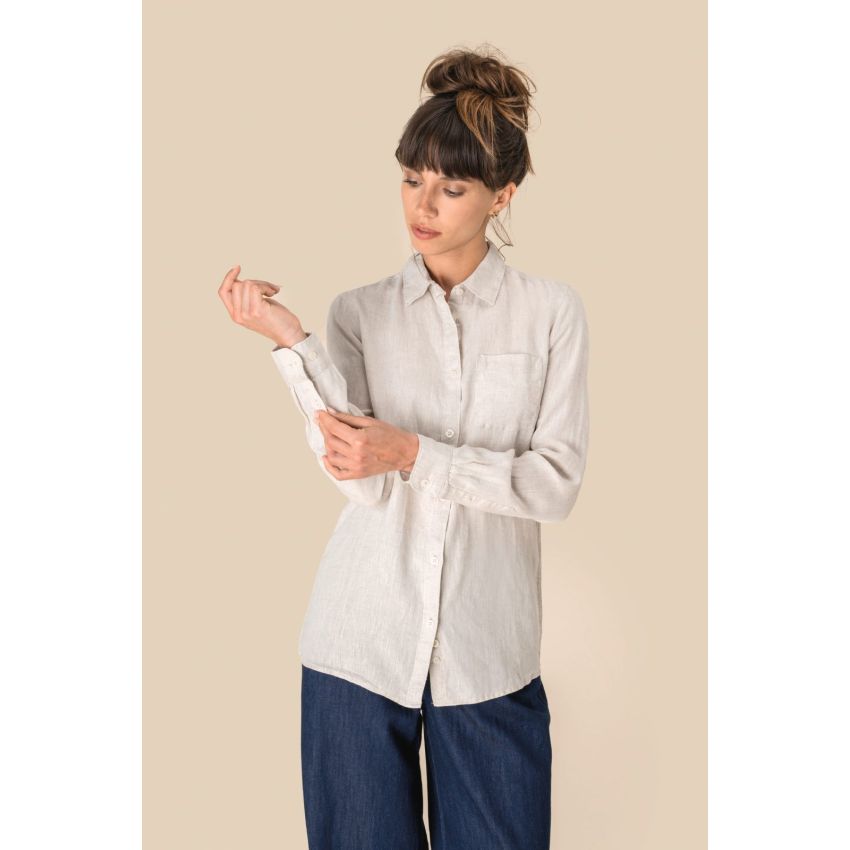 Chemise en lin pour femme