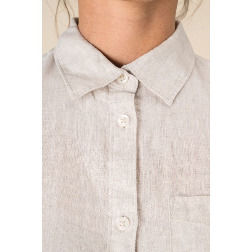 Chemise en lin pour femme