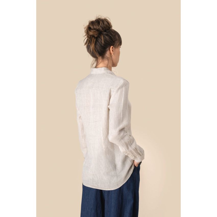 Chemise en lin pour femme