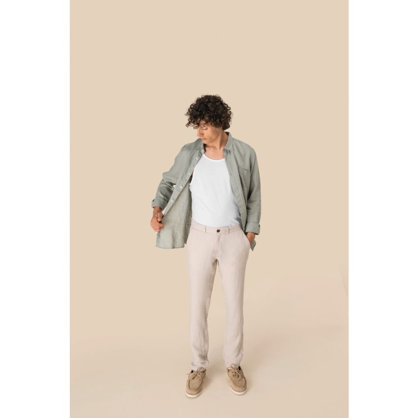 Pantalon en lin pour homme
