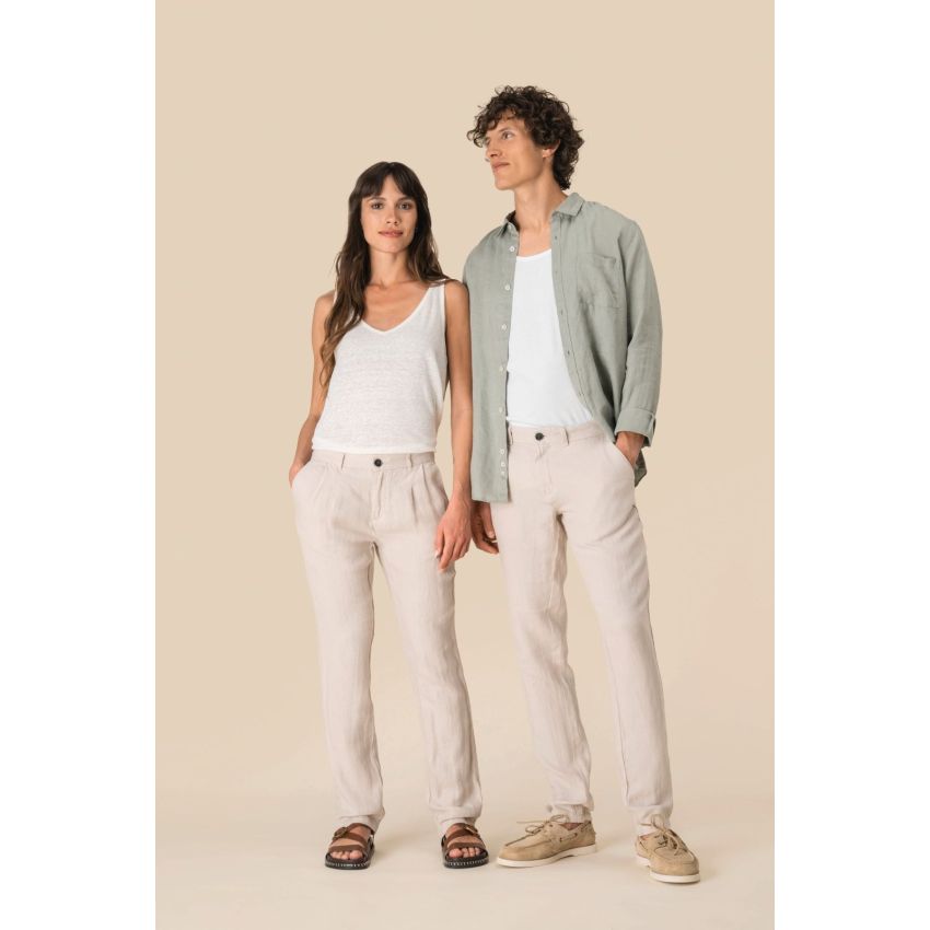Pantalon en lin pour homme