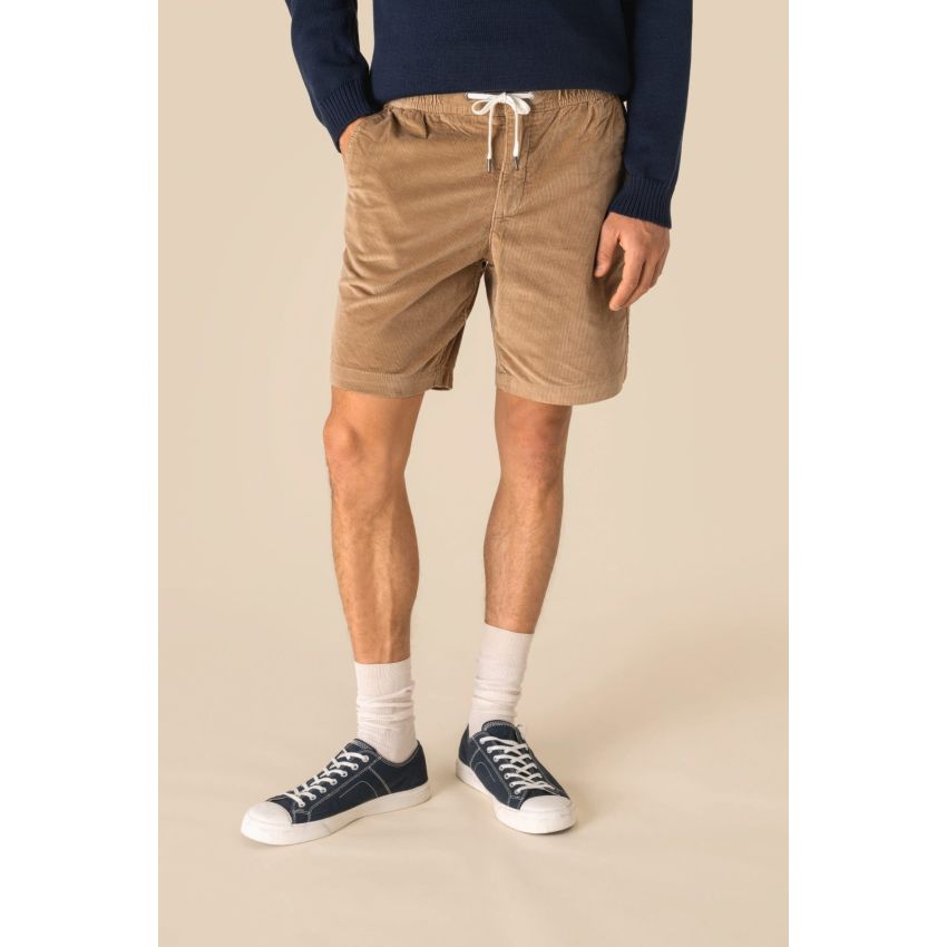 Short éco-responsable en velours côtelé pour homme