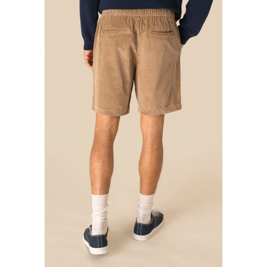 Short éco-responsable en velours côtelé pour homme