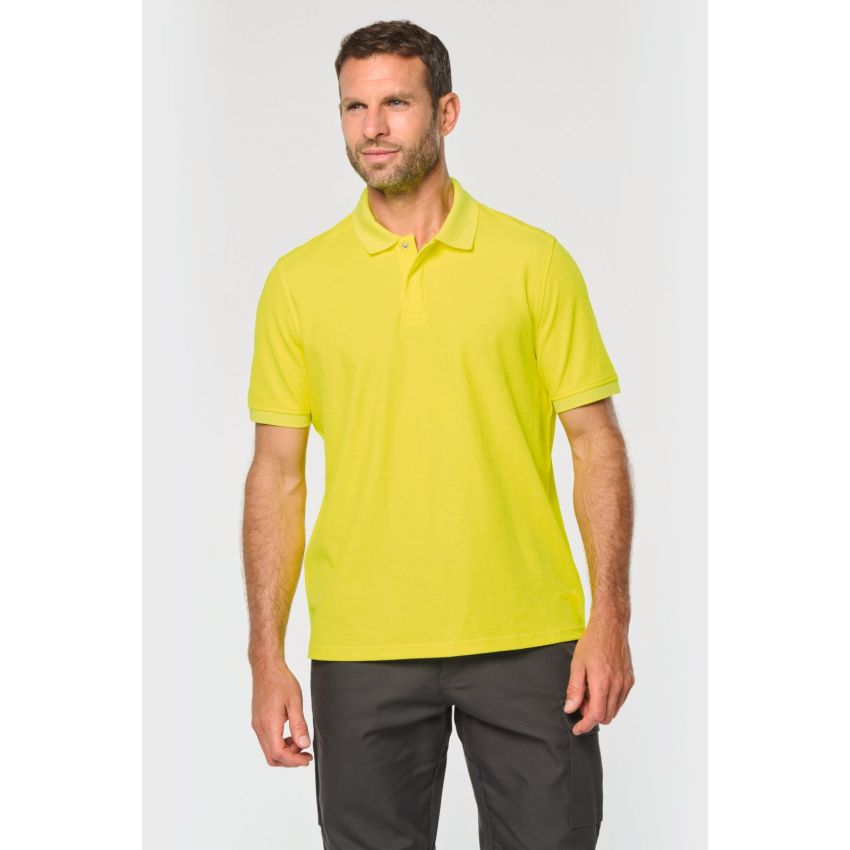 Polo éco-responsable polyester/coton unisexe