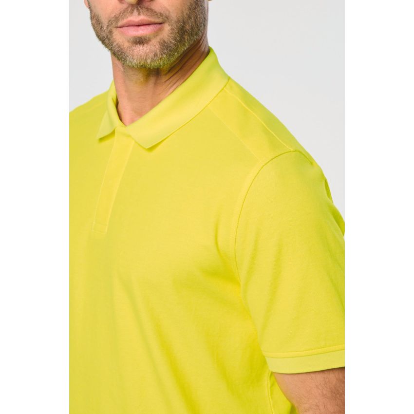 Polo éco-responsable polyester/coton unisexe