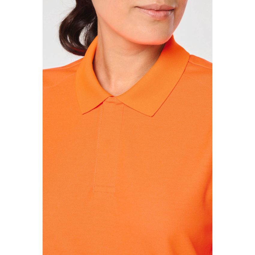 Polo éco-responsable polyester/coton unisexe