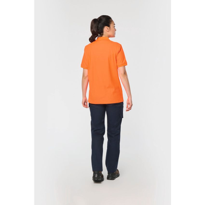 Polo éco-responsable polyester/coton unisexe